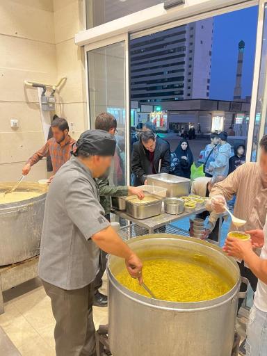 عکس آش و حلیم عبدی 