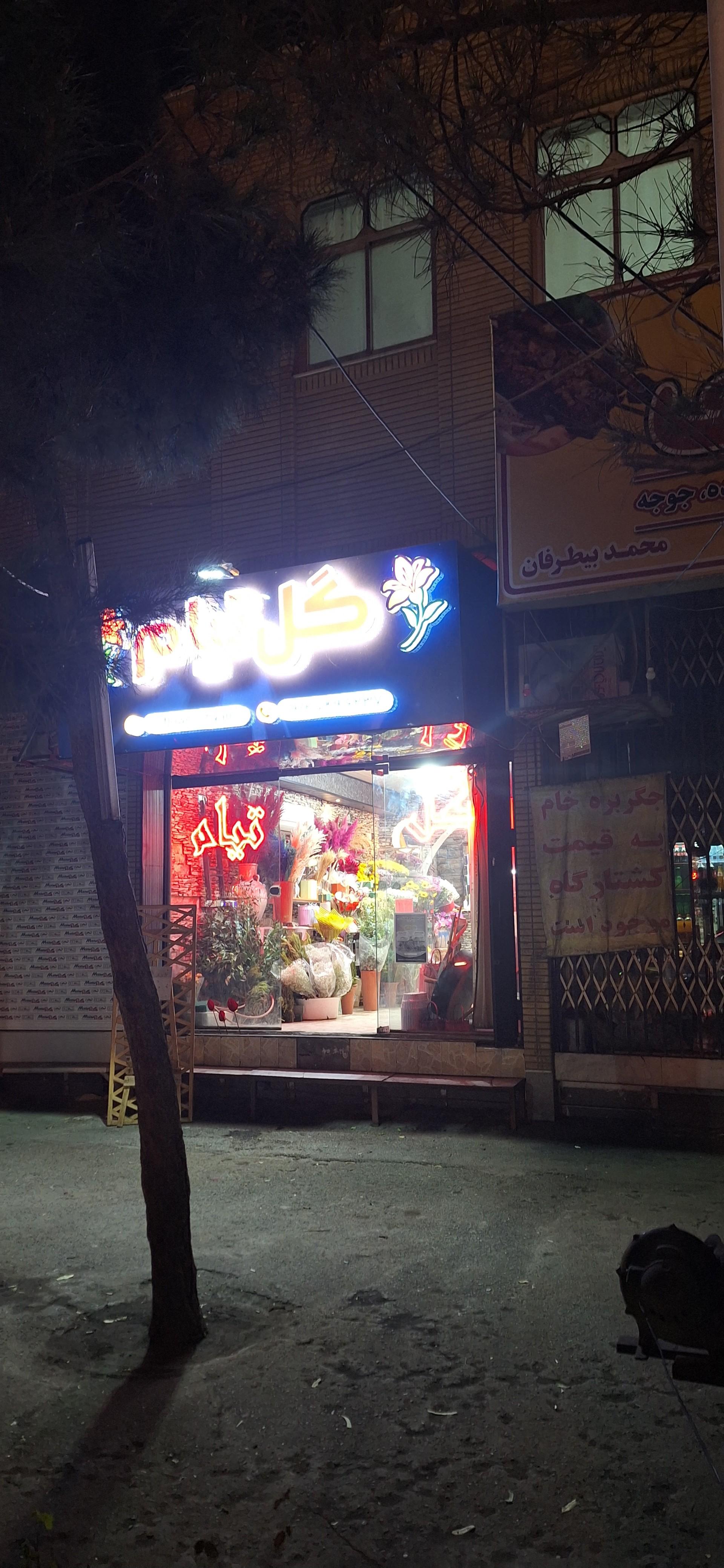 عکس گل فروشی تیام