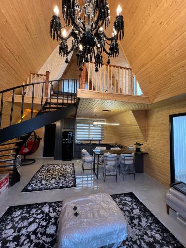 عکس کلبه سوئدی جنگلی آریوس