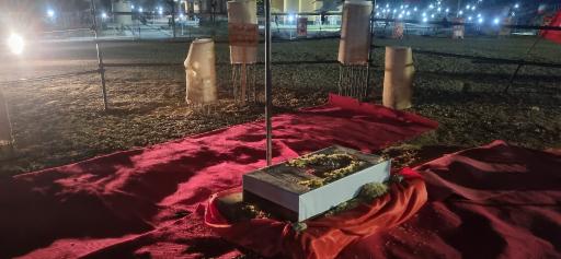 عکس مزار شهید گمنام باغ موزه دفاع مقدس