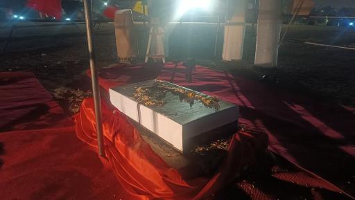 عکس مزار شهید گمنام باغ موزه دفاع مقدس