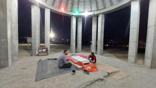 عکس مزار شهید گمنام باغ موزه دفاع مقدس