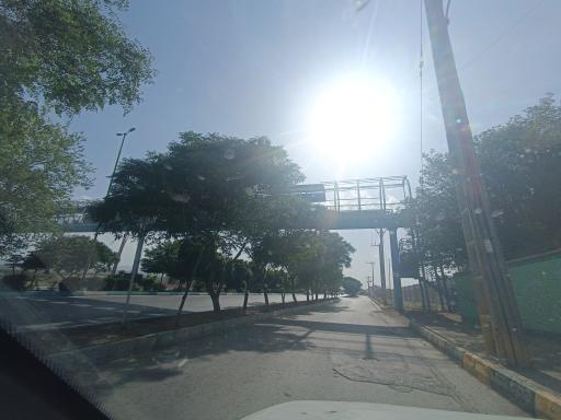 عکس پل هوایی عابر پیاده