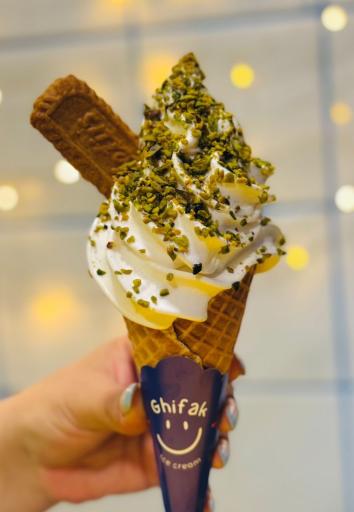 عکس بستنی قیفک