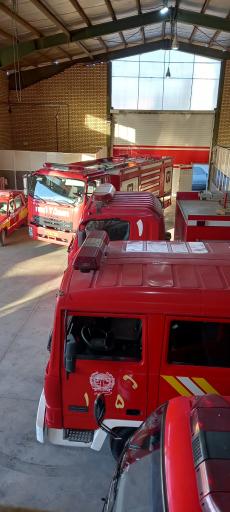 عکس ایستگاه آتش نشانی شاندیز