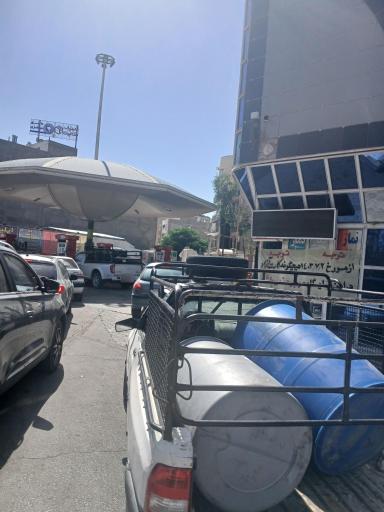 عکس پمپ بنزین صدف