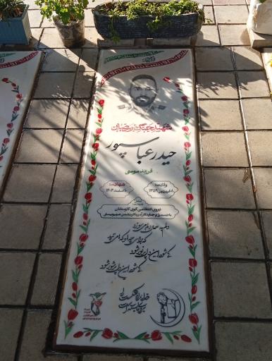 عکس گلزار شهدای امامزاده محمد