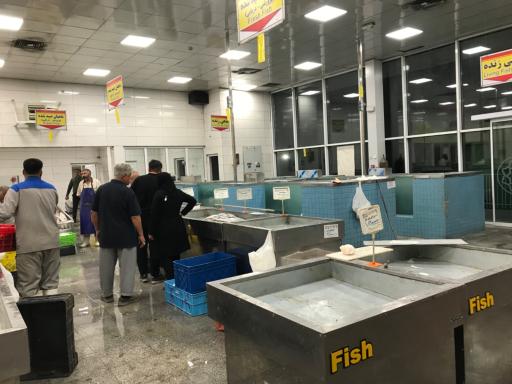 عکس میدان میوه و تره بار صادقیه