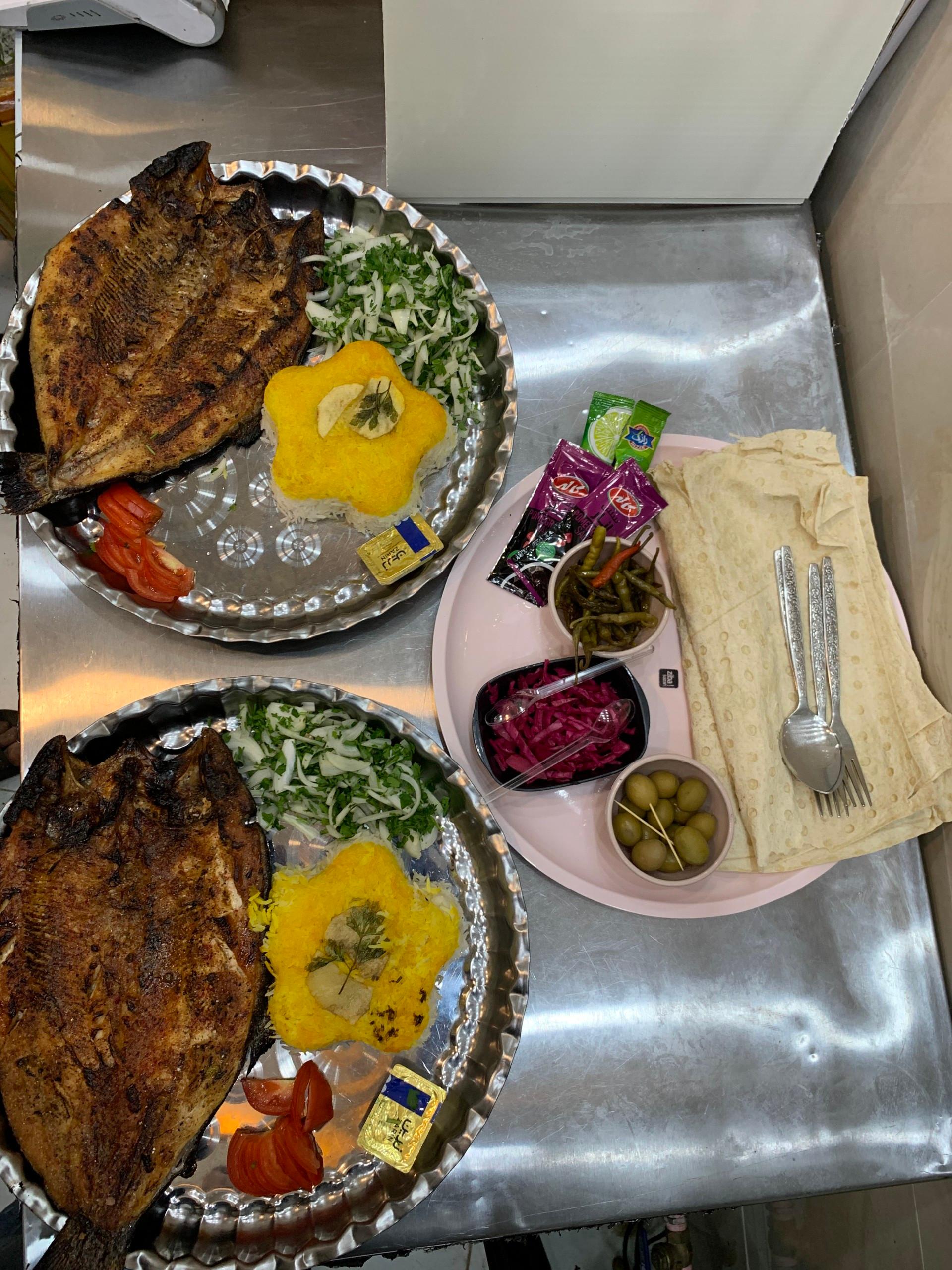 عکس کباب ماهی عبدی