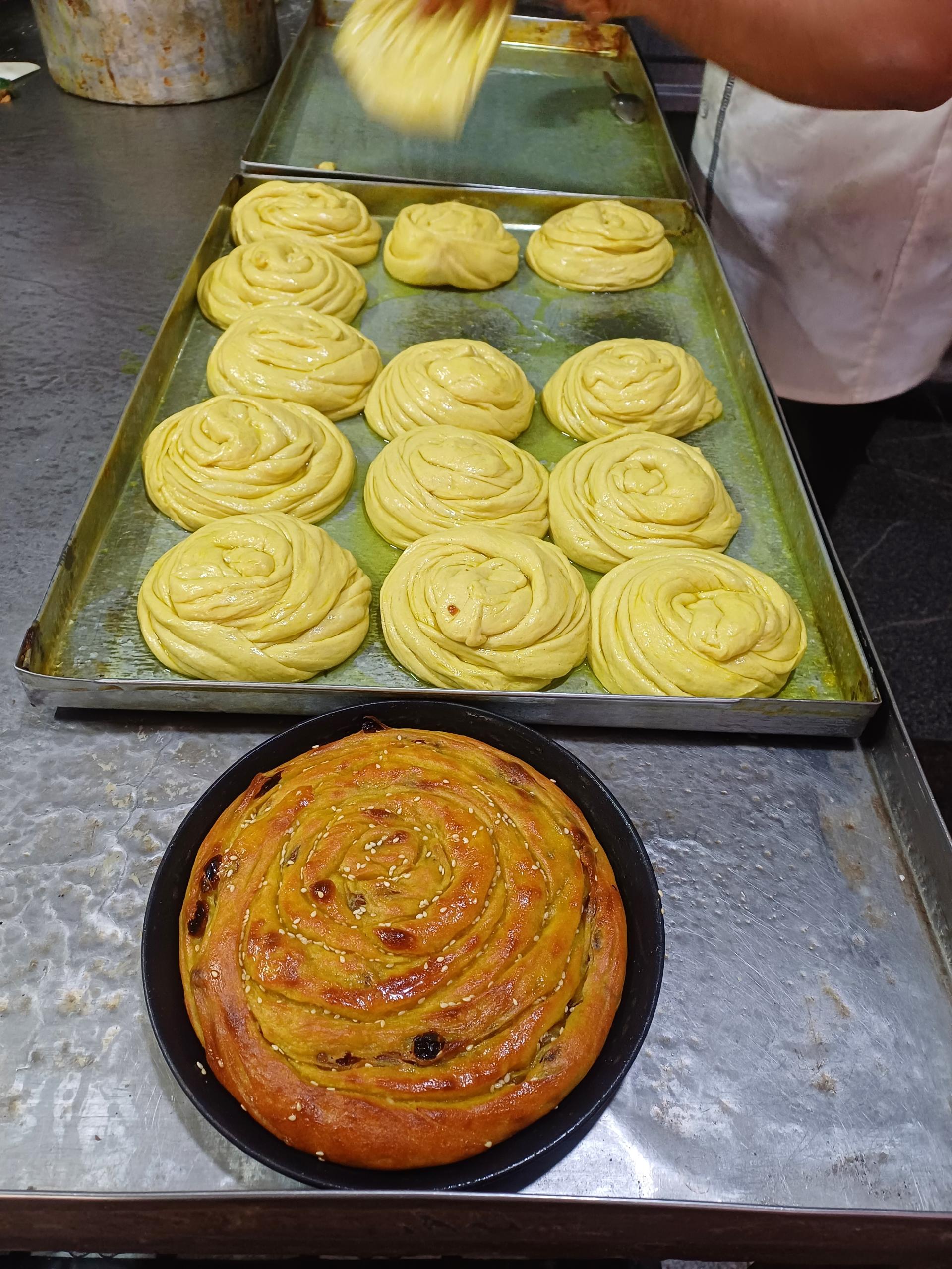 عکس فطیر پزی تک پز