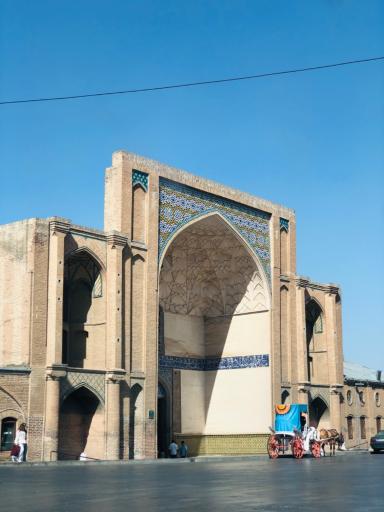 عکس سردر عالی قاپو