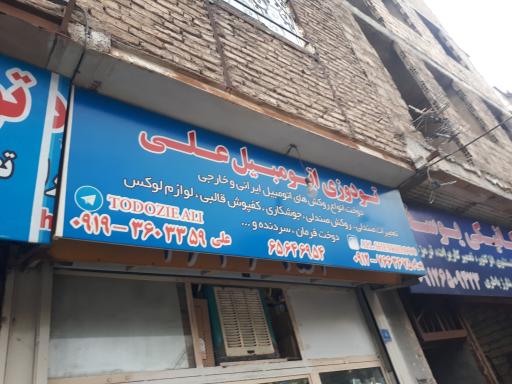 عکس تودوزی اتومبیل علی