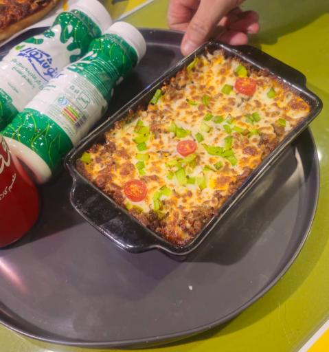 عکس پیتزا نارنج