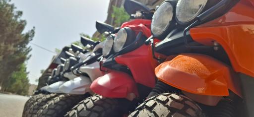 عکس تعمیرات موتورسیکلت رزمنده