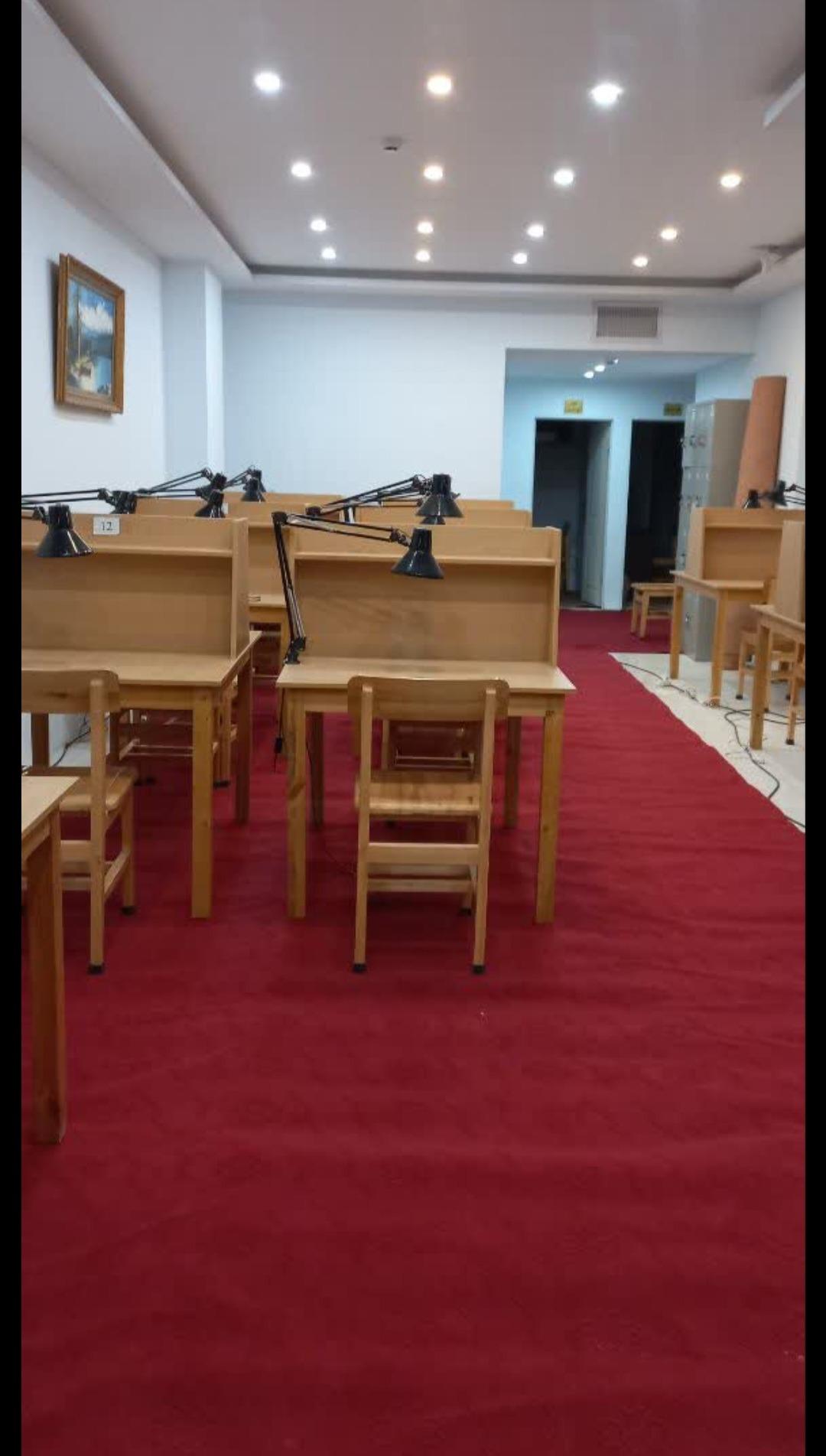 عکس سالن مطالعه احسانا