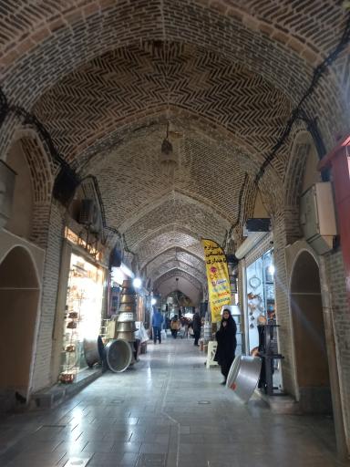 عکس بازار چهارسوق گلپایگان