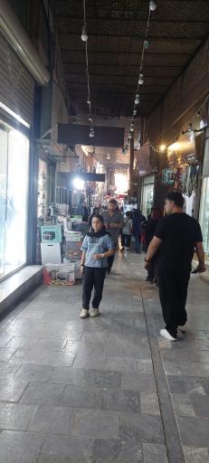 عکس بازار چهارسوق گلپایگان