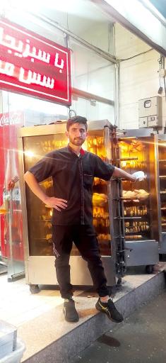 عکس مرغ بریان آتشکده