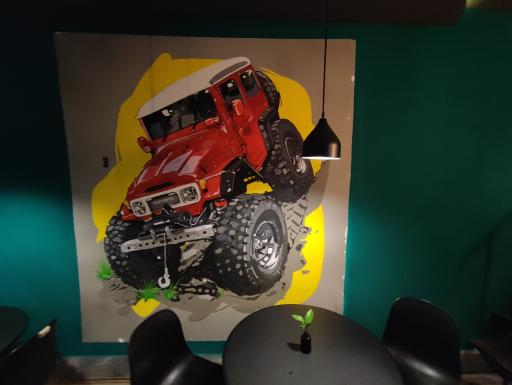 عکس کافه ماشین