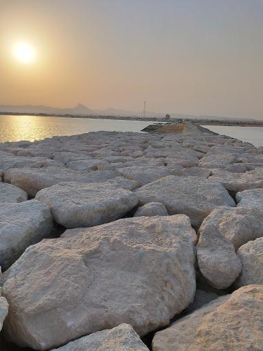 عکس اسکله بندر معلم