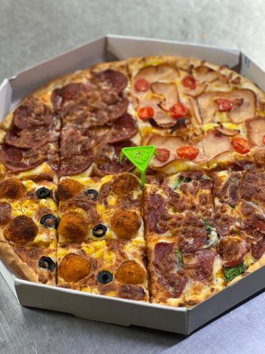 عکس پیتزا سیب 360