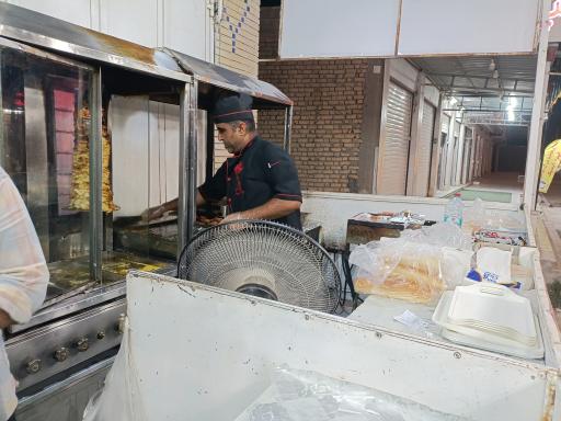 عکس شاورما و فست فود ابو علی