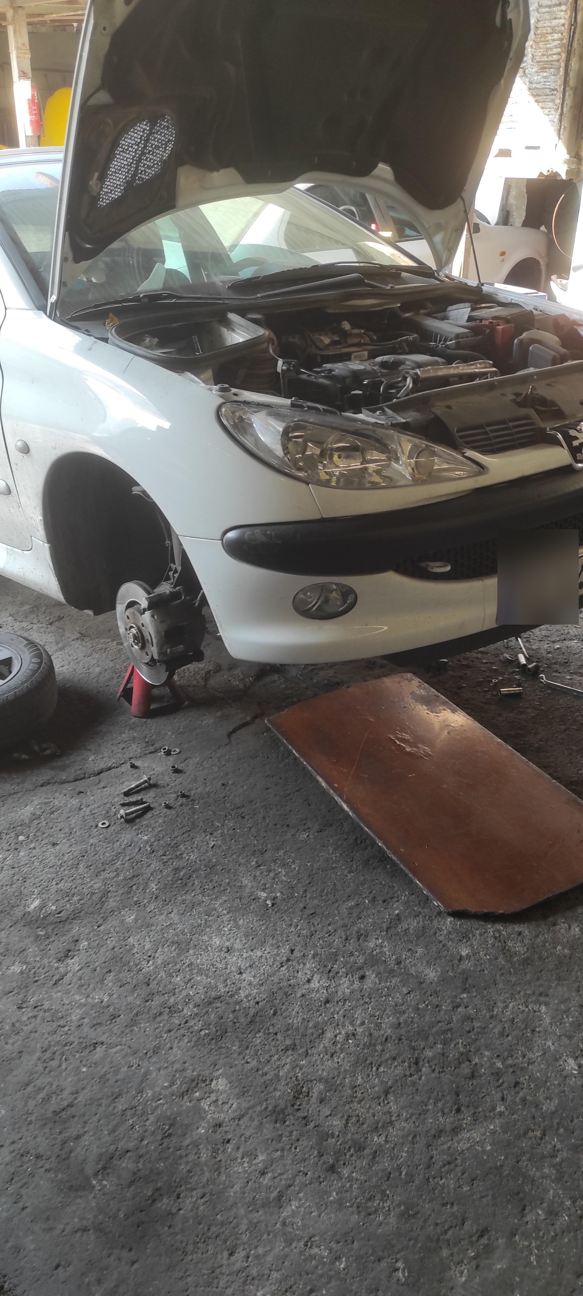 عکس جلوبندی و هیدرولیک بهزاد