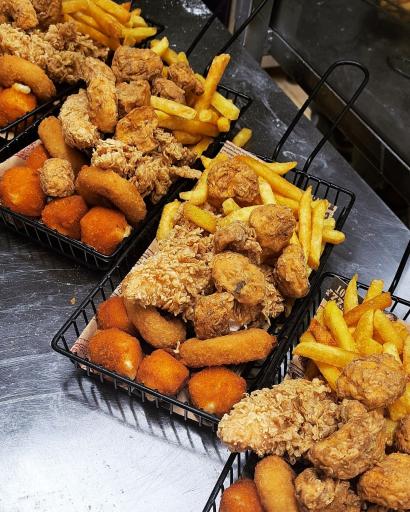 عکس مرغ سوخاری کی اف سی