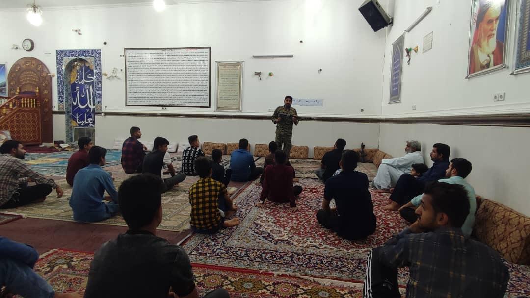 عکس مسجد صاحب الزمان منطقه حاج عزیز معاوی