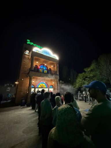 عکس عمارت حضرت نرجس خاتون