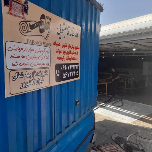 عکس قالیشویی پرندمهر 
