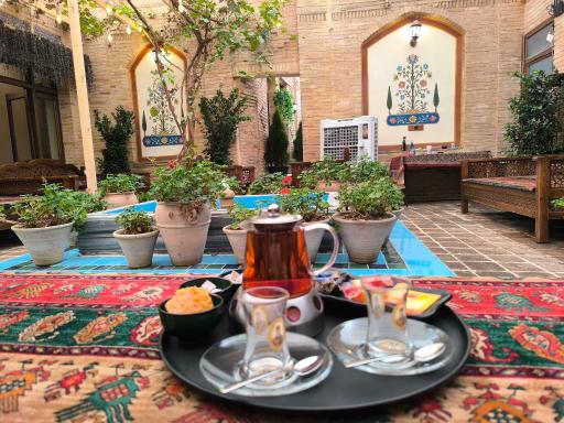 عکس سرای سنتی قجری
