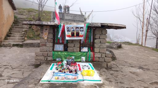 عکس گلزار شهدای ماسوله