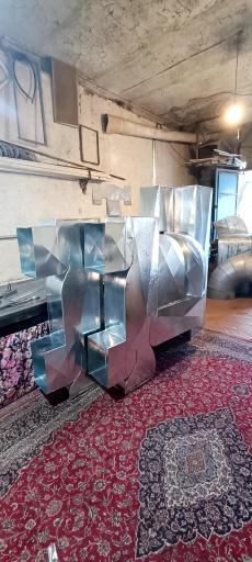 عکس کارگاه کانال سازی کولر غلامی