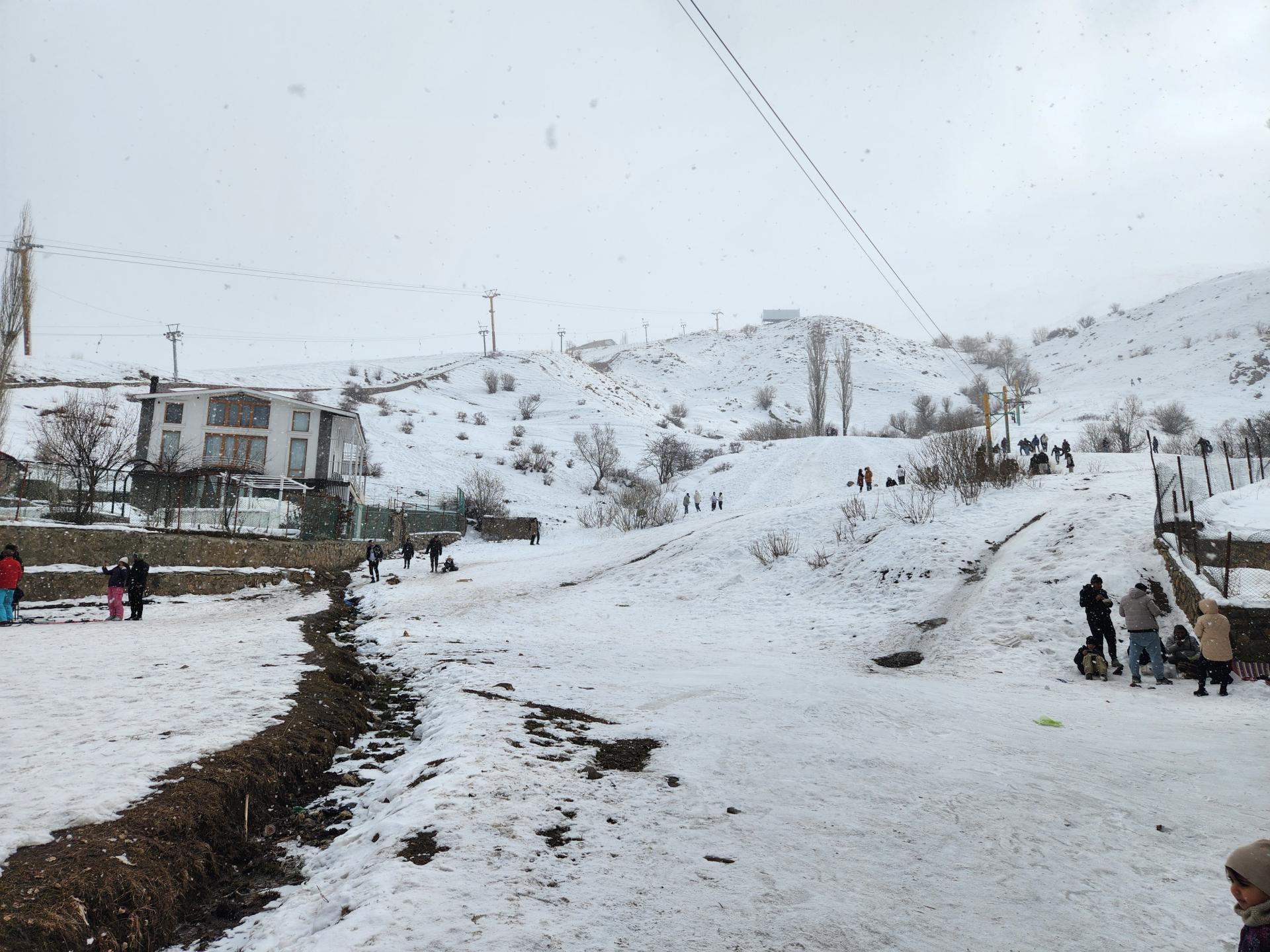 عکس پیست اسکی شمشک