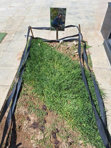 عکس مزار حاج محمد رضا میرشمسی