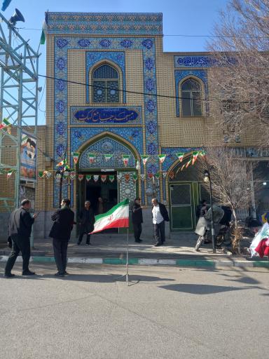 عکس مصلا نماز جمعه کهک 