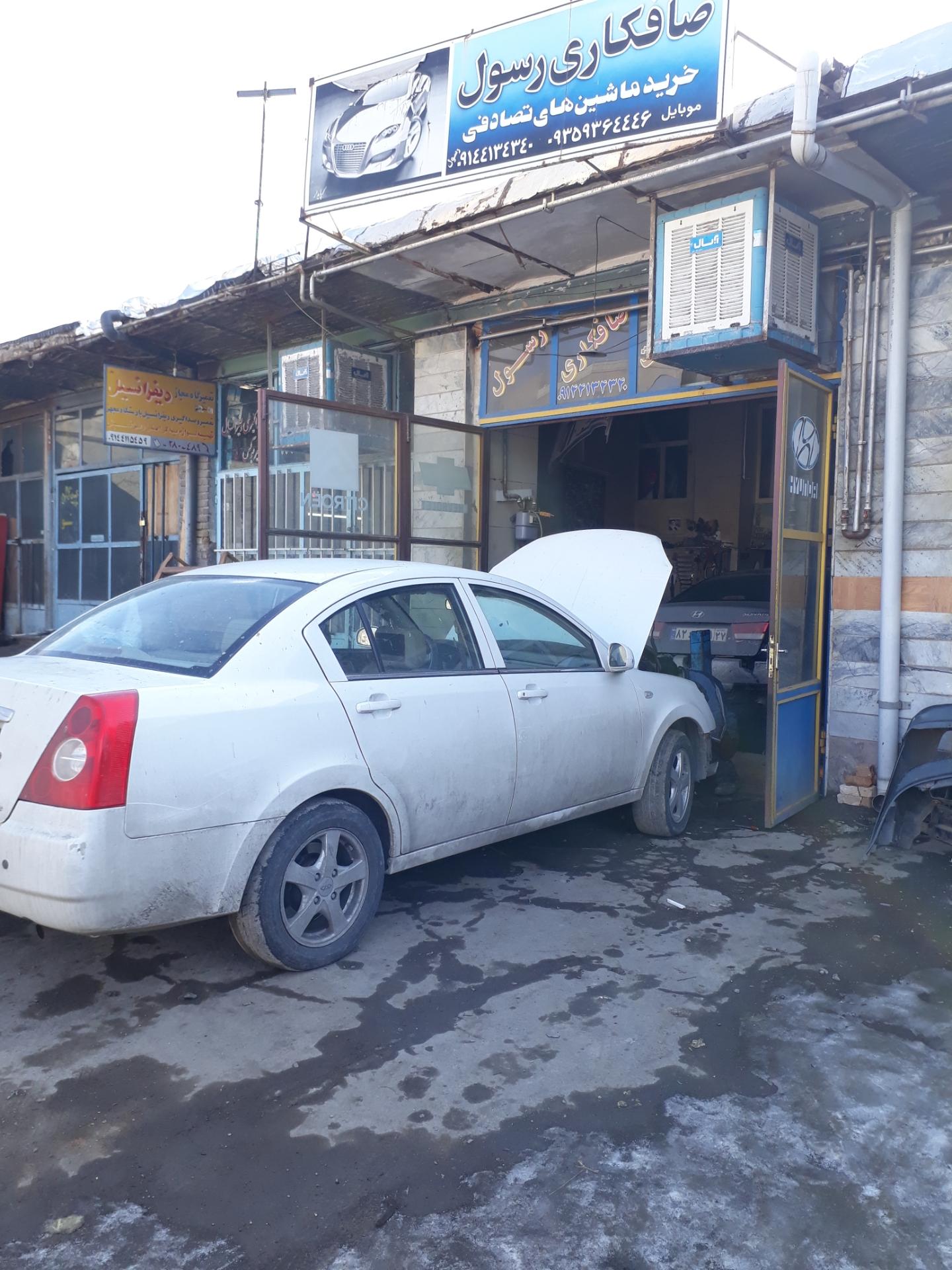 عکس صافکاری حاج رسول شرفی