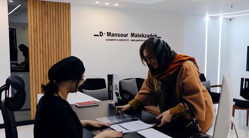 عکس دندانپزشکی دیجیتال و میکروسکوپیک دکتر منصور ملک زاده