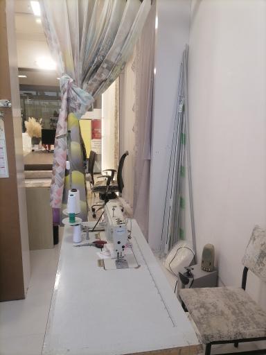 عکس گالری پرده و کاغذ دیواری ست