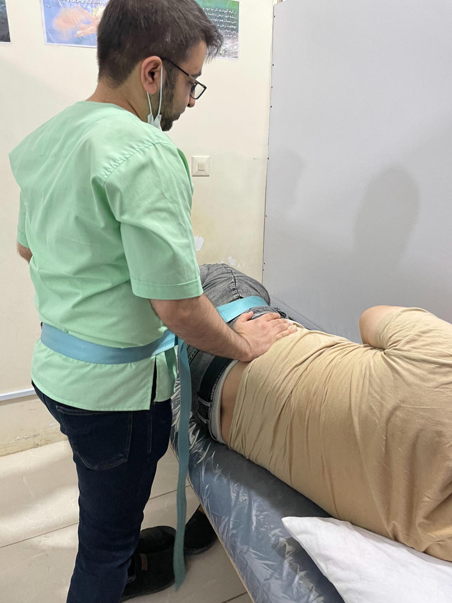 عکس فیزیوتراپی عباسی