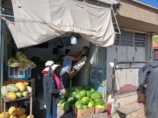 عکس میوه فروشی شقایق