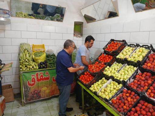 عکس میوه فروشی شقایق