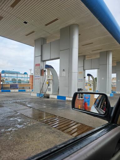 عکس جایگاه CNG شهرداری بجستان