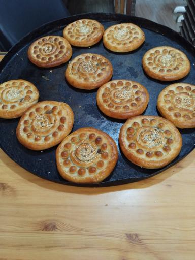 عکس کلوچه پزی ممتاز