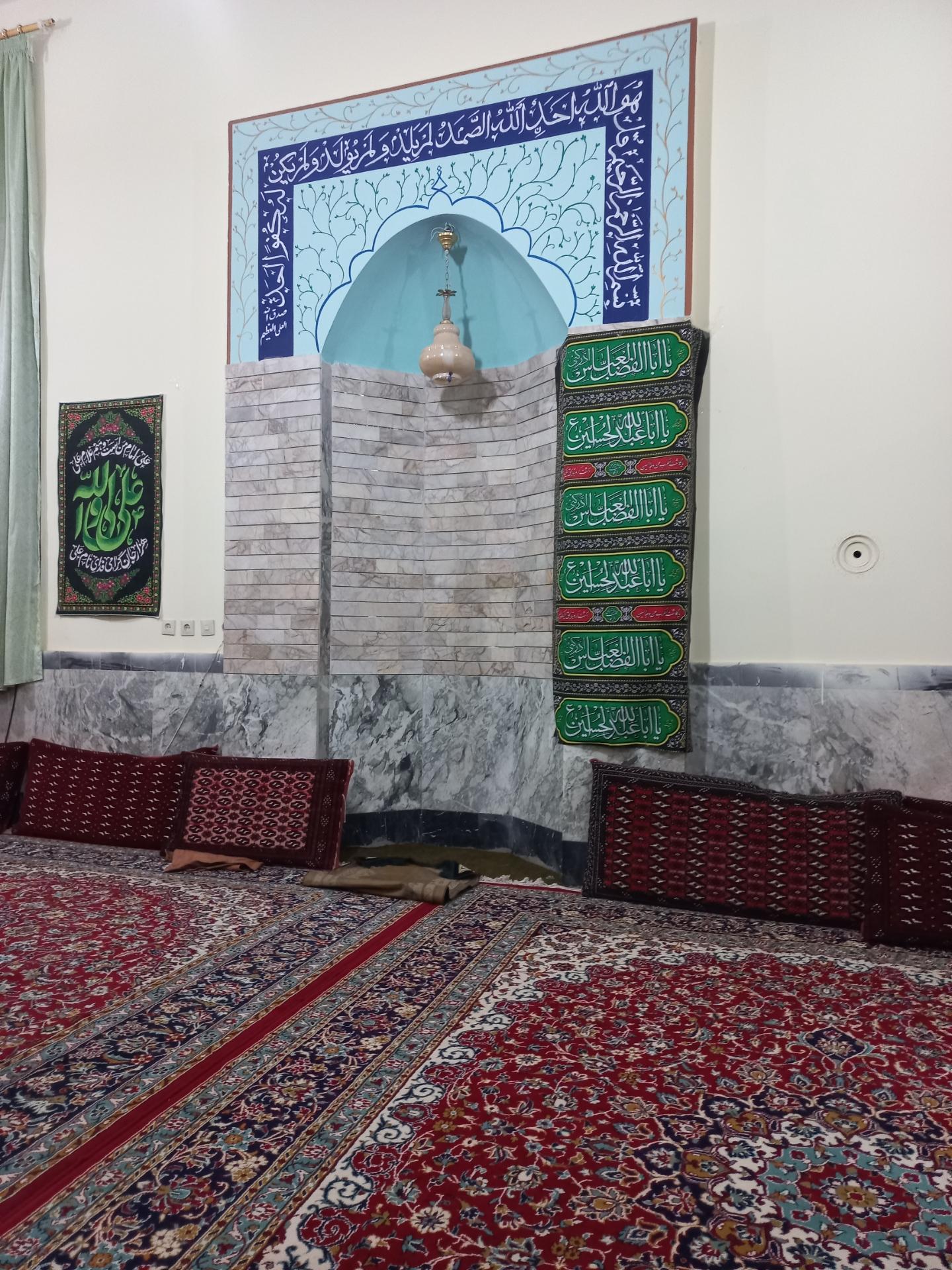 عکس مسجد چشمه سنگ آتش