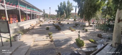 عکس گلزار شهدا و قبرستان دستگرد خیار