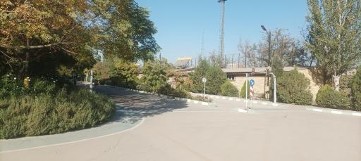 عکس درب ورودی بوستان ترافیک