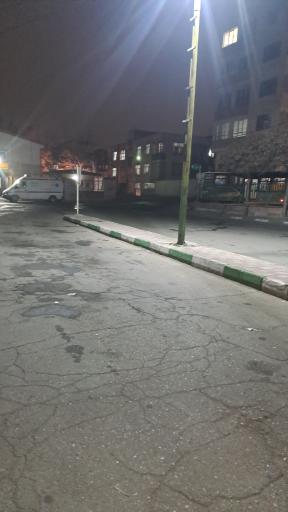 عکس پایانه ولیعصر تخلیه