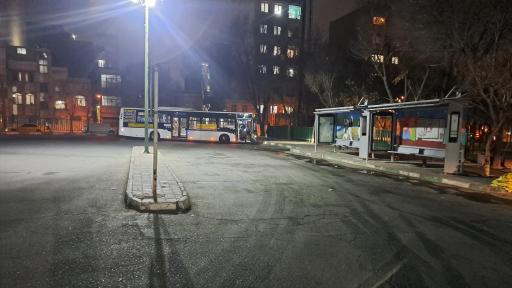 عکس پایانه ولیعصر تخلیه